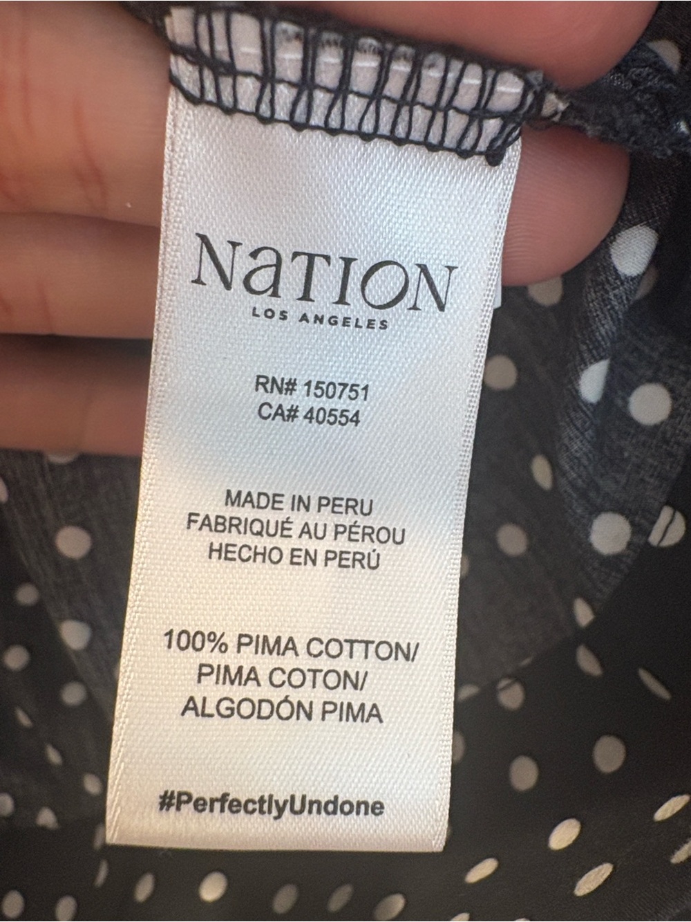 Nation Celeste Top - Picture 13 of 13